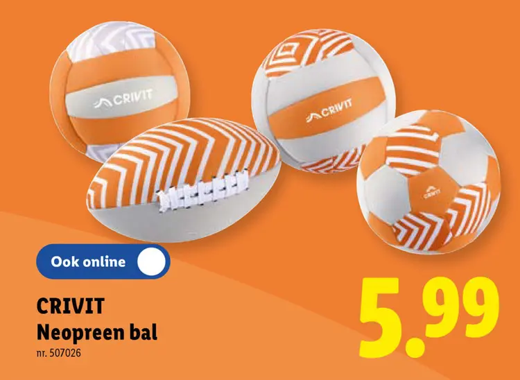Promotie: Neopreen bal
