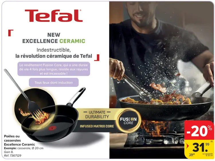 Offre: Poêles ou casseroles Excellence Ceramic