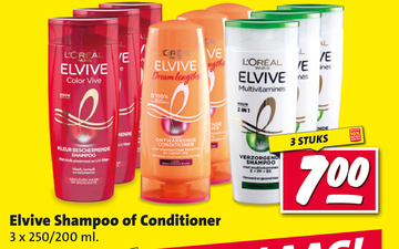 Aanbieding: Elvive shampoo of conditioner