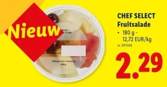 Promotie: Fruitsalade