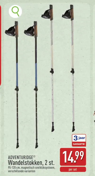 Promotie: Wandelstokken