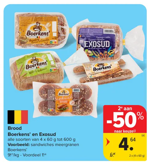 Promotie: Boerkens' & Exosud Brood