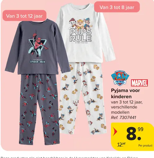 Promotie: Pyjama voor kinderen
