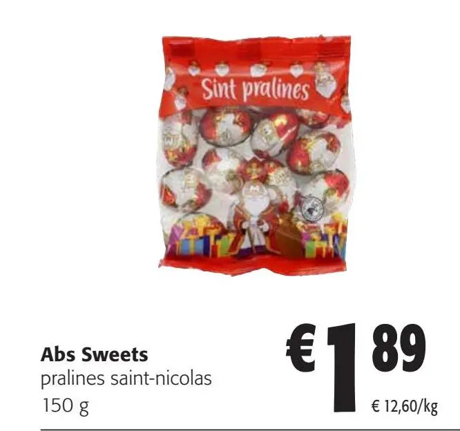 Offre: pralines saint-nicolas