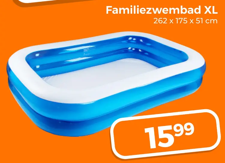 Aanbieding: Familiezwembad XL