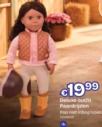Promotie: Deluxe outfit Paardrijden