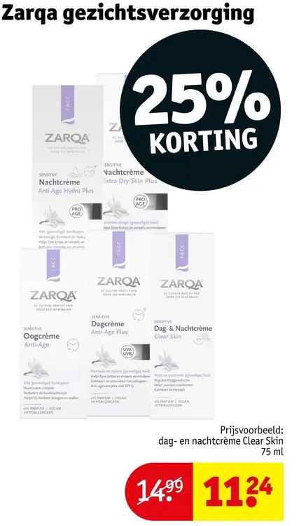 Aanbieding: Zarqa gezichtsverzorging