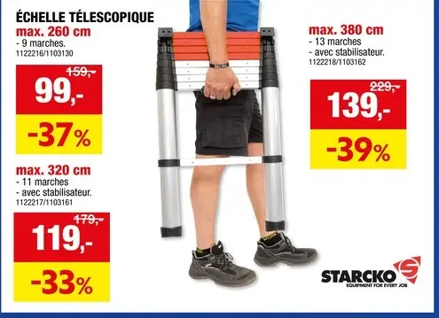 Offre: Échelle télescopique