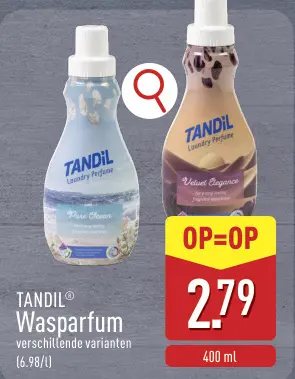 Promotie: Wasparfum