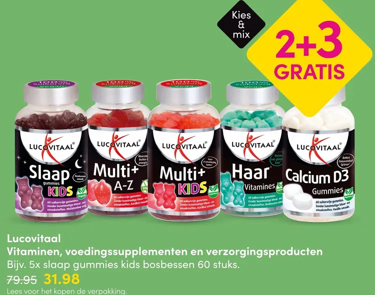 Aanbieding: Lucovitaal Vitaminen, voedingssupplementen en verzorgingsproducten
