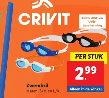 Aanbieding: Zwembril