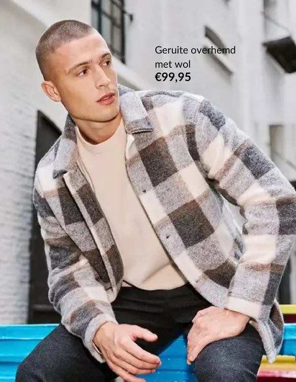 Aanbieding: Geruite overhemd