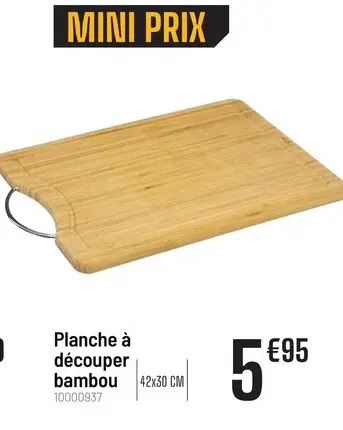 Offre: Planche à découper bambou