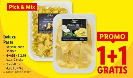 Promotie: Pasta