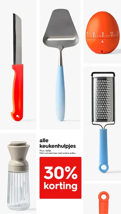 Promotie: alle keukenHULPJES