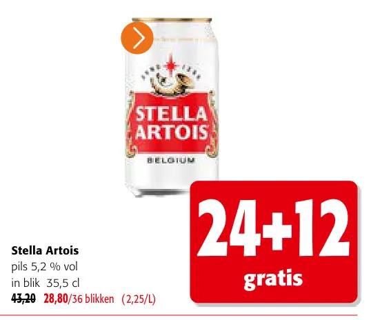 Promotie: Stella Artois