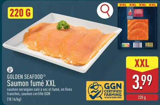 Offre: Saumon fumé XXL