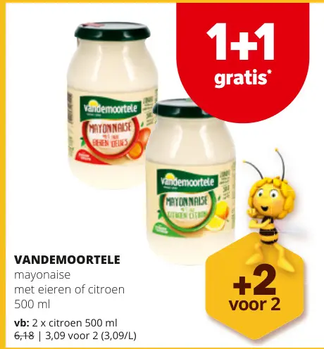 Promotie: mayonaise