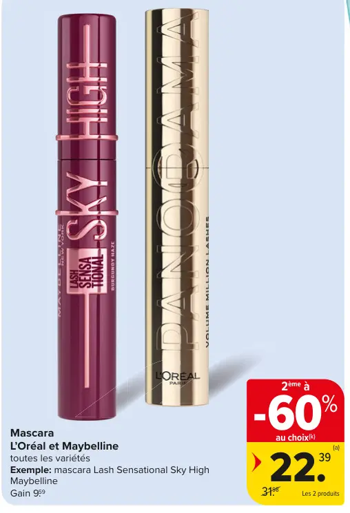 Offre: Mascara