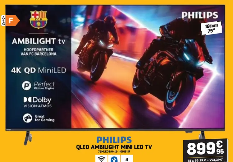 Offre: Qled ambilight mini led tv