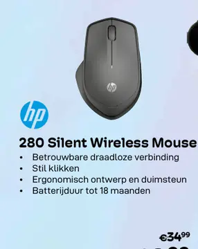 Aanbieding: 280 Silent Wireless Mouse