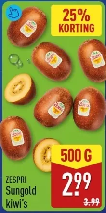 Aanbieding: Sungold kiwi's