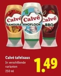 Aanbieding: Calvé tafelsaus