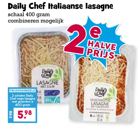 Aanbieding: Italiaanse lasagne