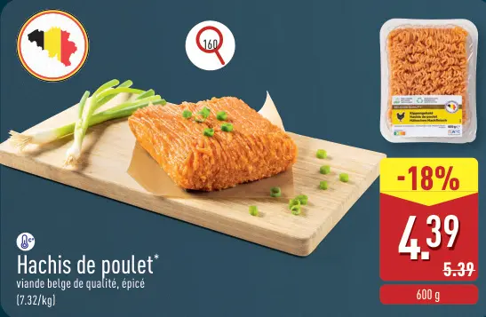 Offre: Hachis de poulet
