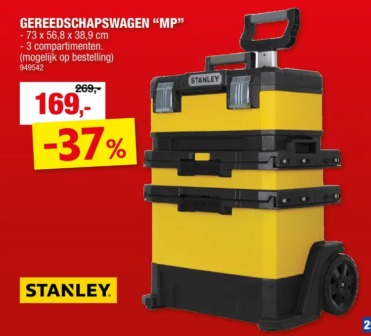 Promotie: Gereedschapswagen "mp"