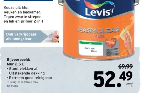 Promotie: Easyclean mur