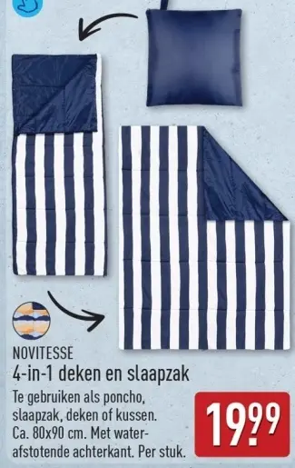 Aanbieding: 4-in-1 deken en slaapzak