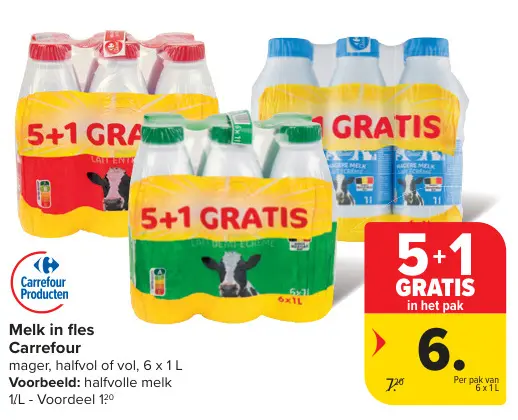Promotie: Melk in fles