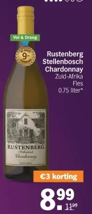 Aanbieding: Rustenberg Stellenbosch Chardonnay