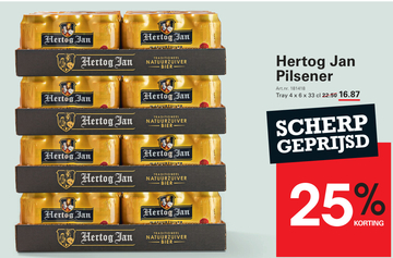 Aanbieding: Hertog Jan Pilsener