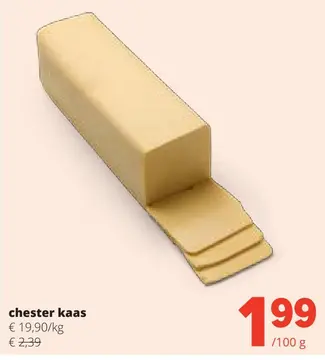 Aanbieding: chester kaas