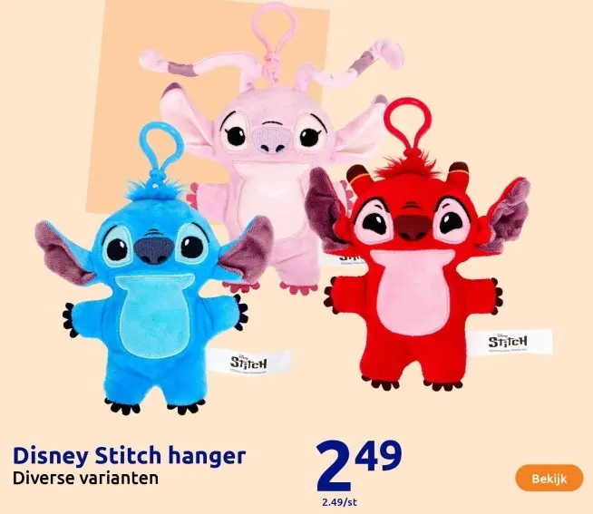 Aanbieding: Disney Stitch hanger