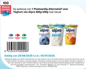 Aanbieding: Plantaardig Alternatief voor Yoghurt