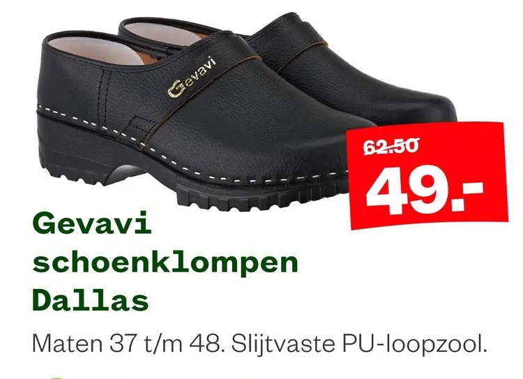 Aanbieding: Schoenklompen Dallas