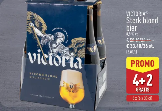 Promotie: Sterk blond bier