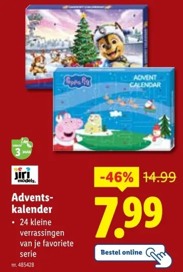 Aanbieding: Adventskalender