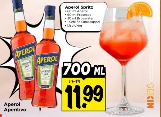 Aanbieding: Aperol Aperitivo