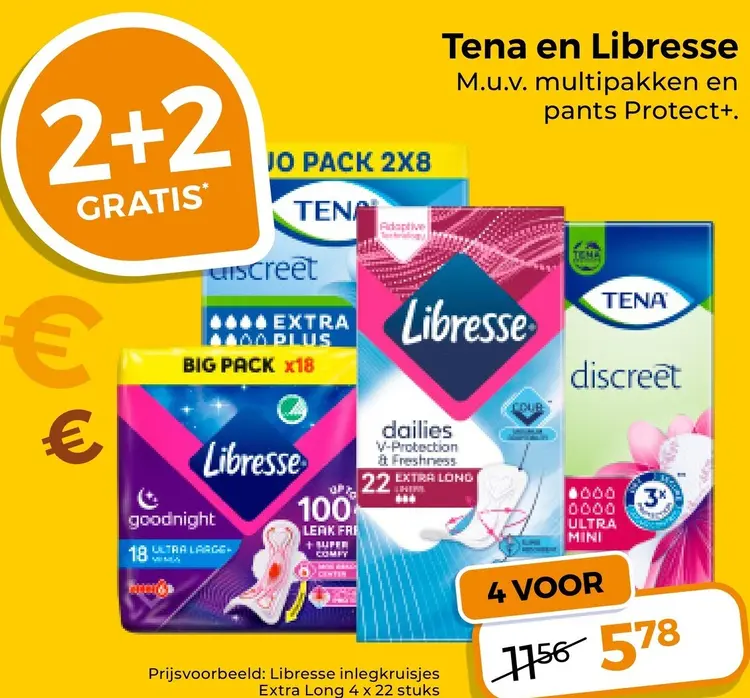 Aanbieding: Tena en Libresse
