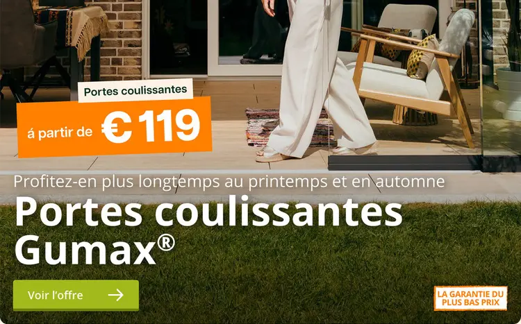 Offre: Portes coulissantes