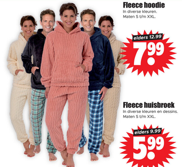 Aanbieding: Fleece hoodie