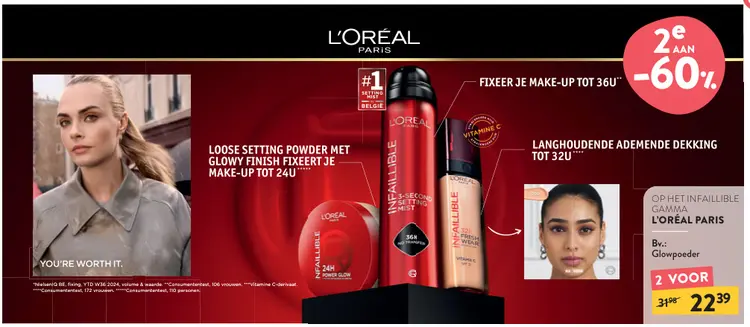 Promotie: Infaillible Glowpoeder