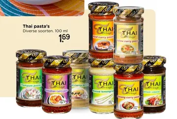 Aanbieding: Thai pasta's