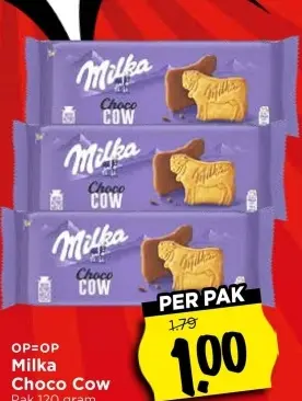 Aanbieding: Milka Choco Cow