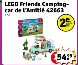 Offre: LEGO Friends Camping-car de l'Amitié 42663