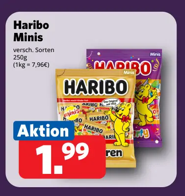 Aanbieding: Haribo Minis